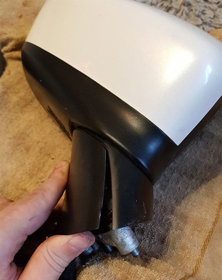 Замена шестеренки в зеркале заднего вида