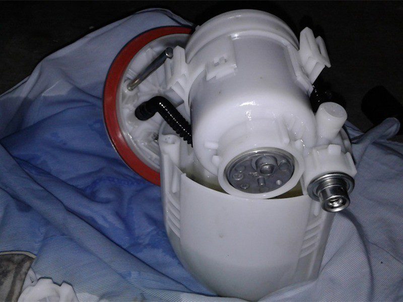 Замена топливного фильтра грубой очистки