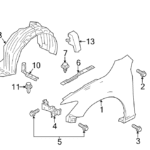 Кузовные части