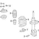 Передние амортизаторы