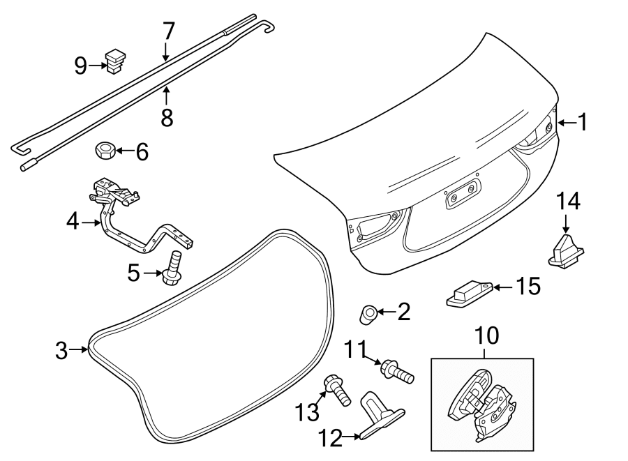 Кузовные части