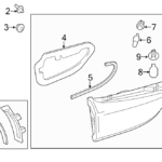 Задние фонари (крышка)