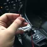 Замена лампочки на кулисе акпп