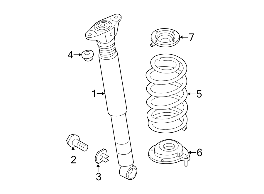 Задние амортизаторы