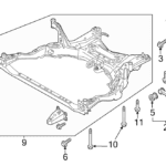 Балка подмоторная