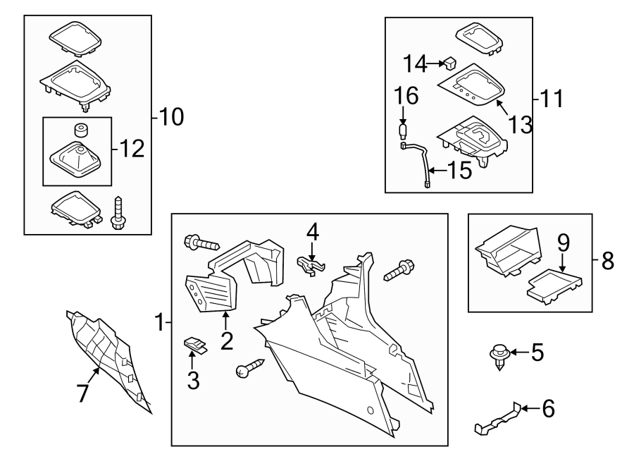 Центральная консоль