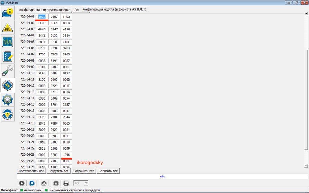 Активация Круиз-контроля