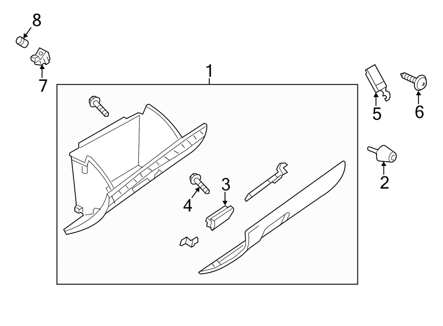 Бардачок (перчаточный ящик)