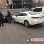 В Николаеве «Мазда» врезалась в «Шкоду»