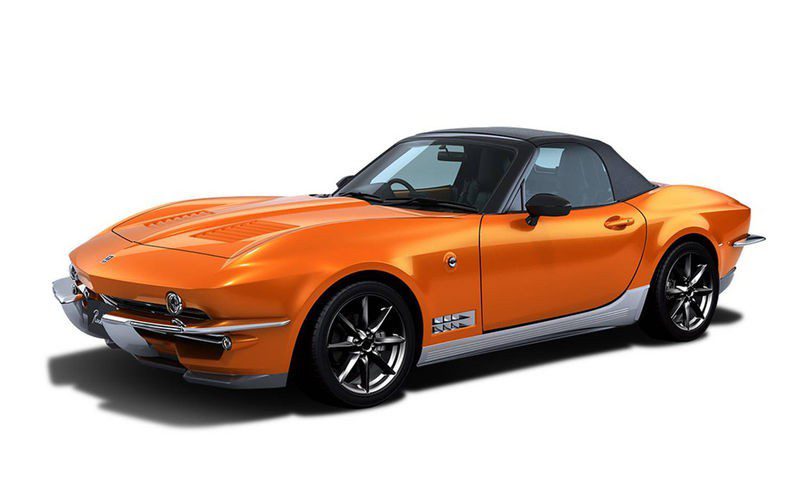 Японцы превратили Mazda MX-5 в классический Corvette