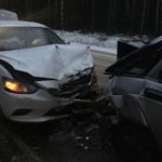 В Кировграде «ВАЗ» протаранил «Мазду-6» на встречке