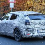 Шпионские фото Mazda 3. От Carscoops Шпионские фото Mazda 3. От Carscoops