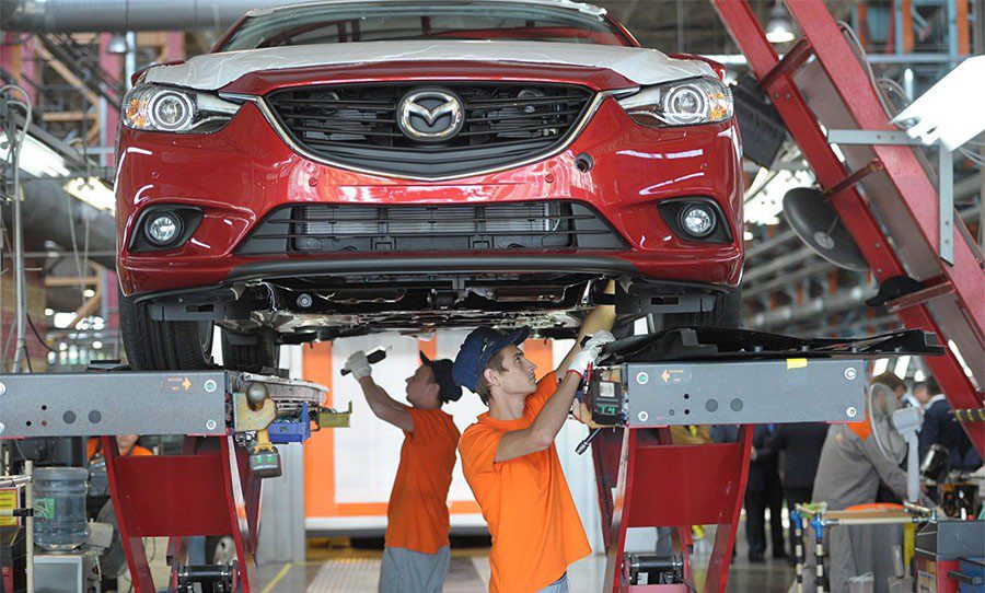 В Приморье начали серийно производить двигатели Mazda для поставок в Японию