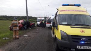 ДТП под Санкт-Петербургом