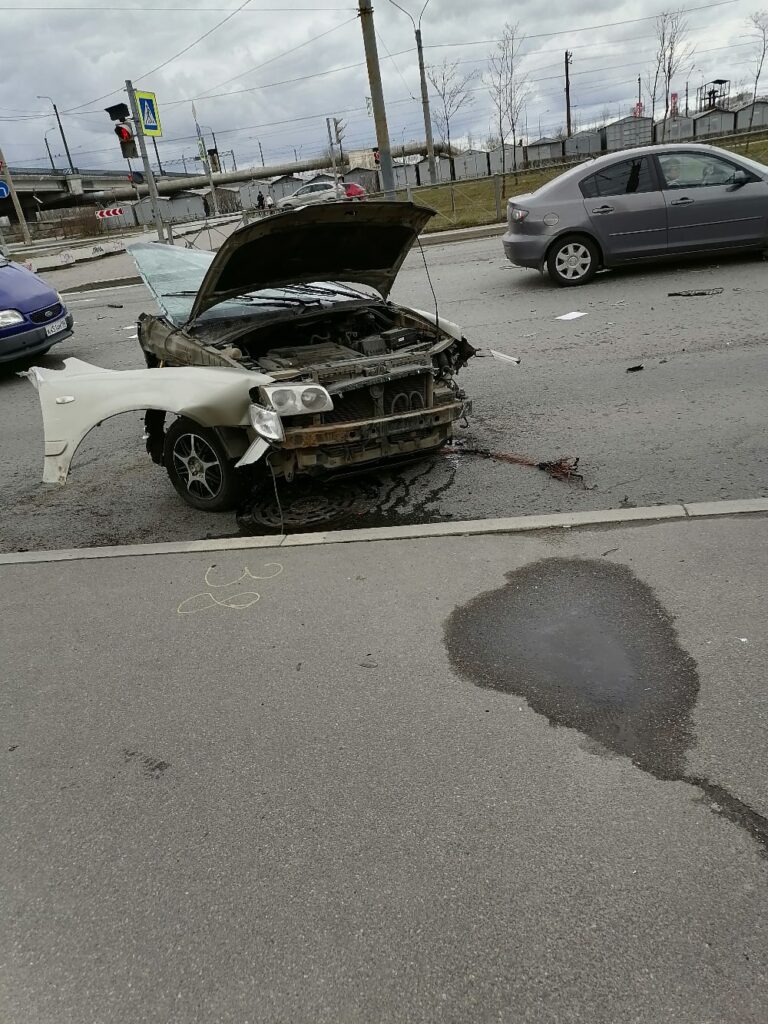 Дикое ДТП в Петербурге