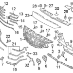 Решетка галоген + LED