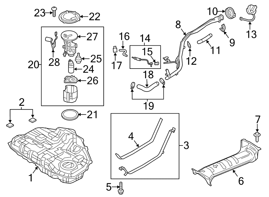 КОМПОНЕНТЫ ТОПЛИВНОЙ СИСТЕМЫ